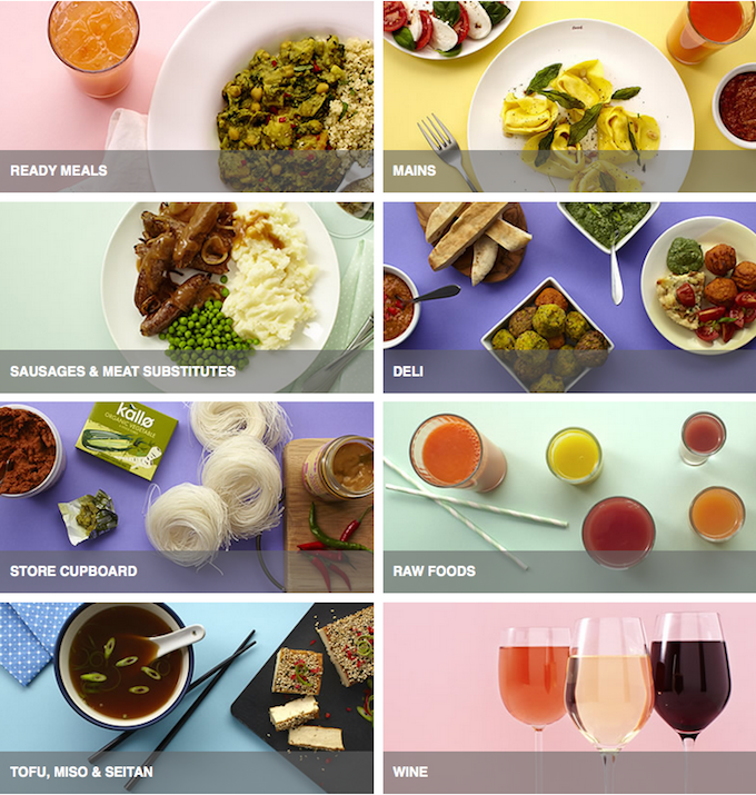 Ocado vegetarian shop review • Delicious from scratch