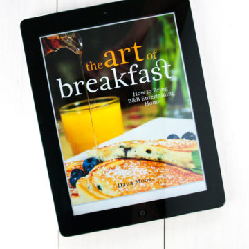 Art of Breakfast cookbook review - A fabulous breakfast and brunch cookbook by Dana Moos. By deliciouscratch | deliciousfromscratch.com