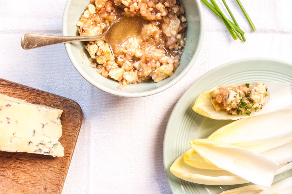 Blue cheese salad dressing • Delicious from scratch