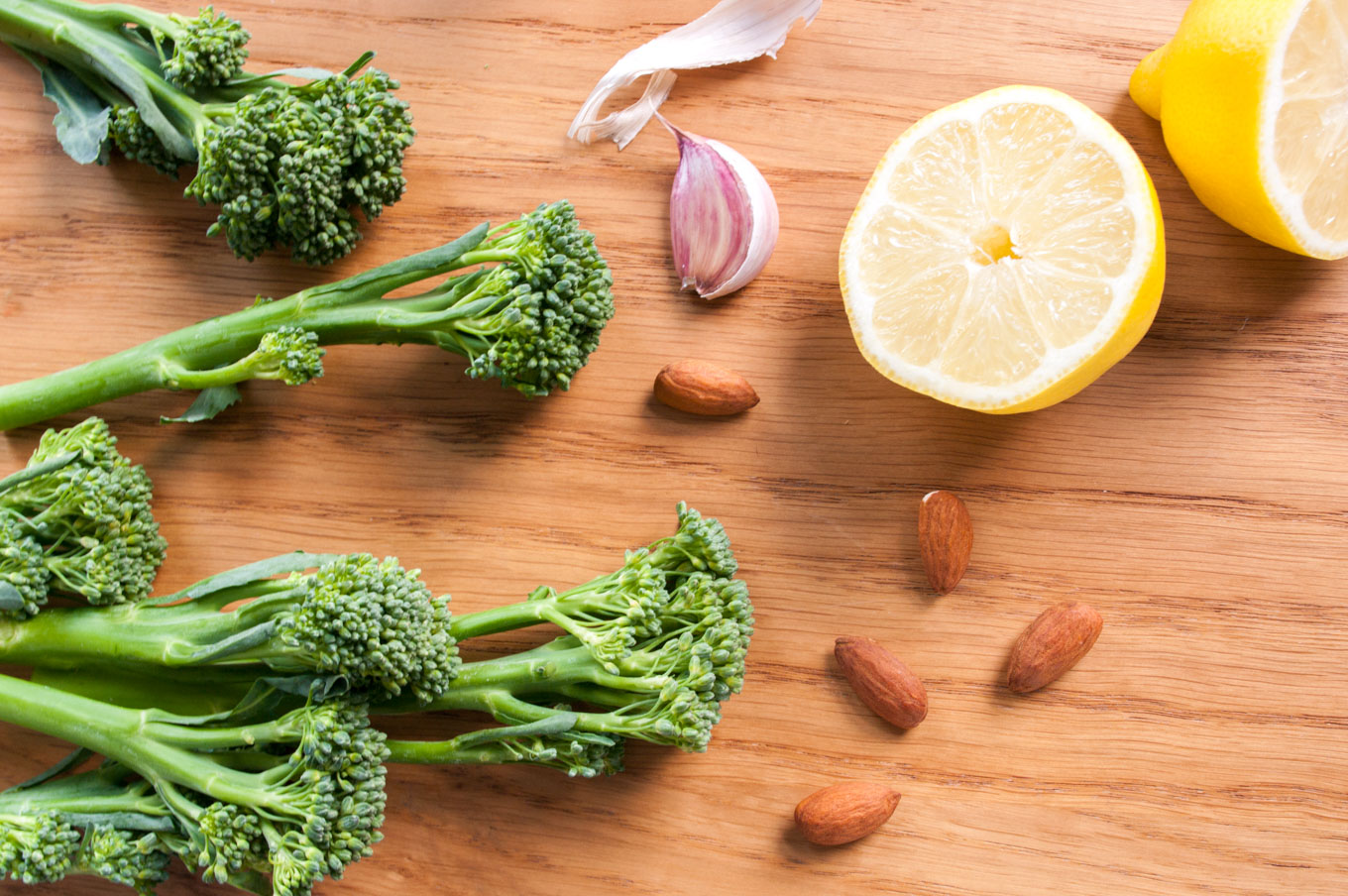 Sautéed tenderstem with lemon • Delicious from scratch