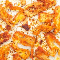 Halloumi 'bacon' recipe from How to Cook Halloumi cookbook by Nancy Anne Harbord. Smoky, meaty, umami marinated halloumi 'bacon'. Essential vegetarian bacon replacement! By @deliciouscratch | deliciousfromscratch.com