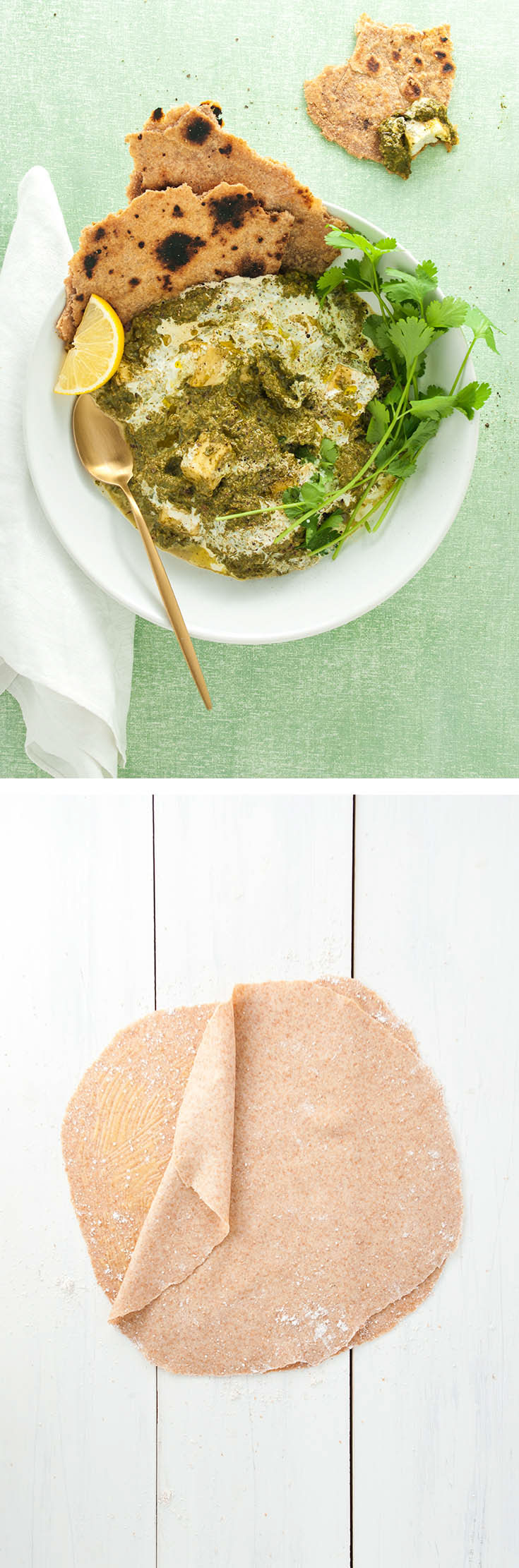 Spinach halloumi curry (palak halloumi) • Delicious from scratch