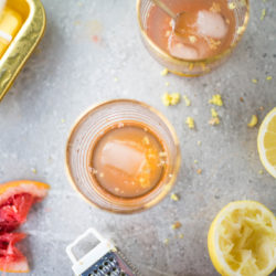 Grapefruit, lemon and ginger mocktail recipe