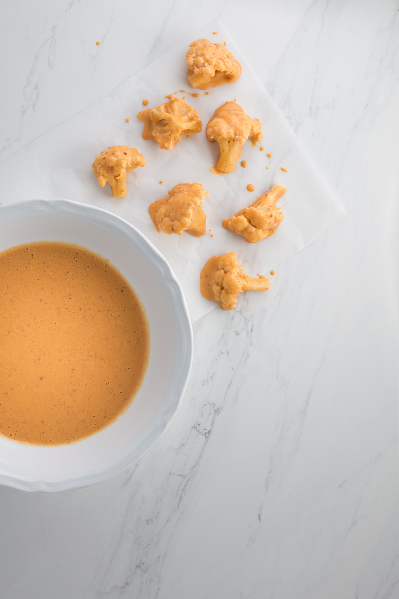 Spicy IndoChinese cauliflower • Delicious from scratch