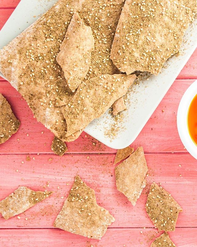 Healthy whole grain crackers • Delicious from scratch