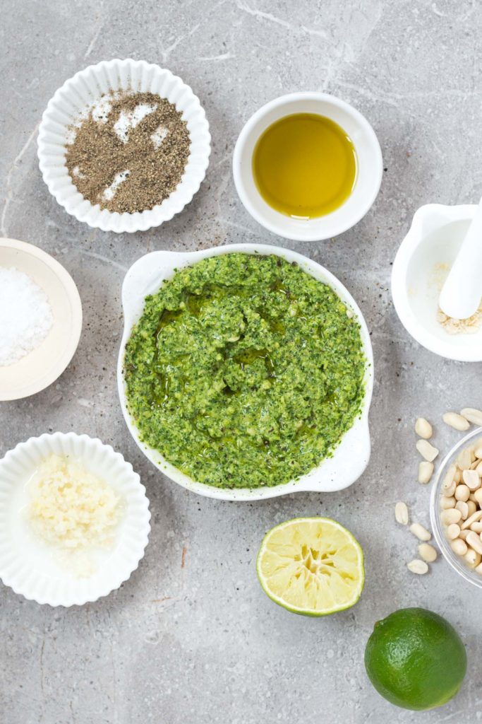 Coriander pesto • Delicious from scratch