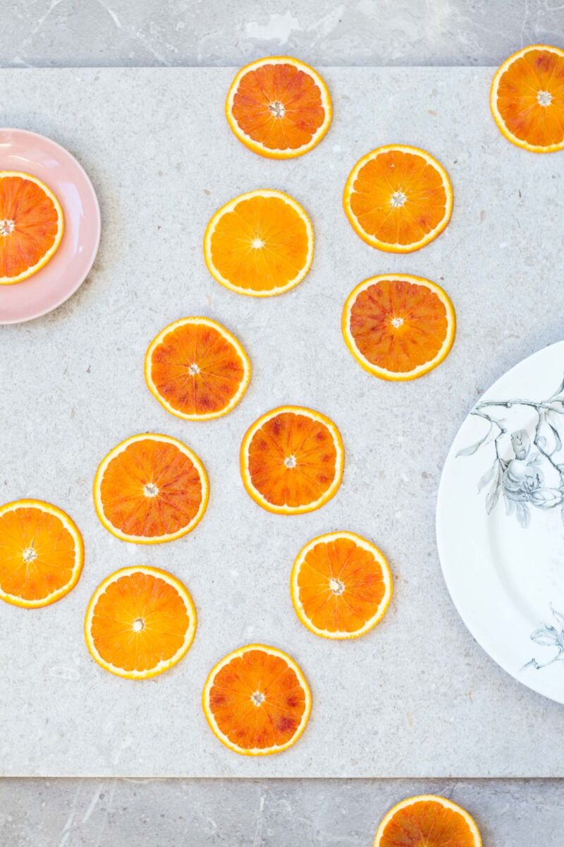 Blood orangeade recipe – an incredibly flavoured orange syrup, topped up with sparkling water. A lovely spring and summer drink.